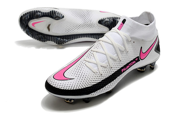 Nike Phantom GT Dynamic Elite FG || (White Pink)