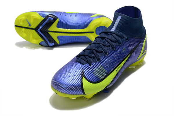 Nike Mercurial Superfly 8 Elite FG || (Blue and Lime)