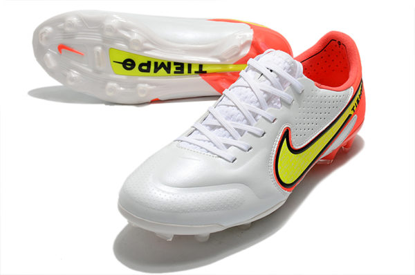 Nike Tiempo Legend 9 Elite FG || (White Orange)