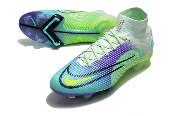 Nike Mercurial Superfly 8 Elite FG || (Blue and Green)