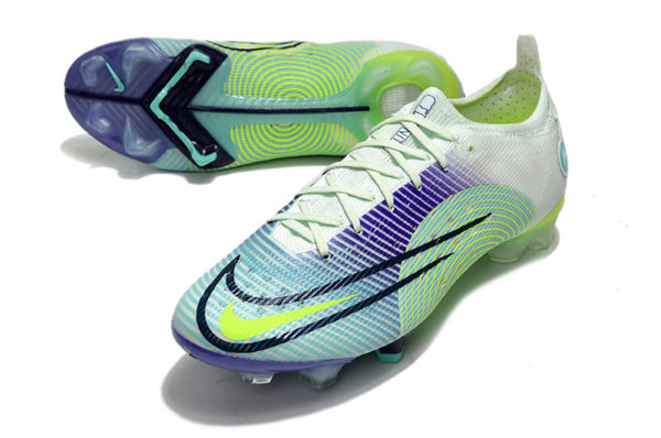 Nike Mercurial Vapor 14 Elite | FG (White and Blue Detailing)