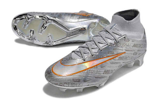 Nike Air Zoom Mercurial Superfly IX Elite FG || (XXV - Metallic Silver)