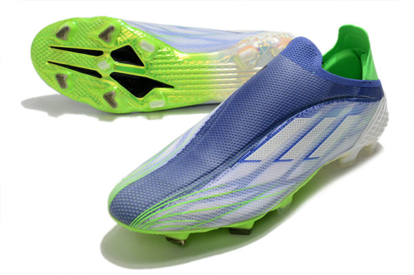 Adidas X Speedflow + FG || (Blue Lime)