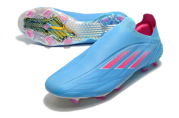 Adidas X Speedflow + FG || (Blue Pink)