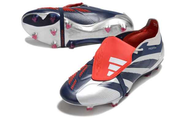 Adidas Predator Elite Foldover Tongue FG || (Blue/Grey/Red)