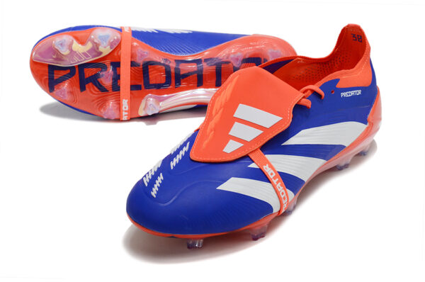 Adidas Predator Elite Foldover Tongue FG || (Blue - Red)